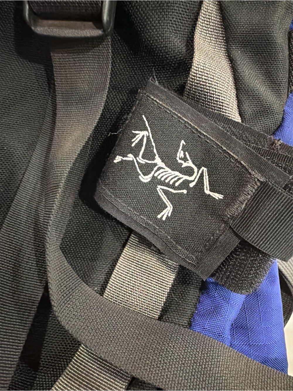Arc'teryx Bora 80 80L Backpack M Black Blue Made in Canada Hiking Pack - Picture 8 of 9